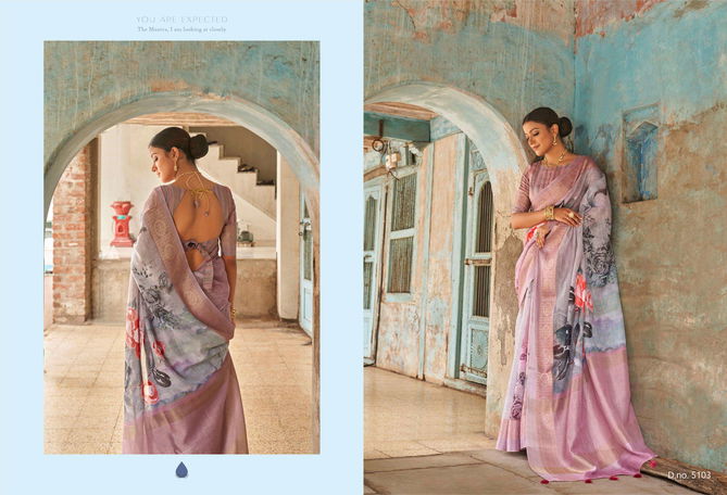 Bhumi Chhap 1 Festive Wear Wholesale Printed Saree Catalog
